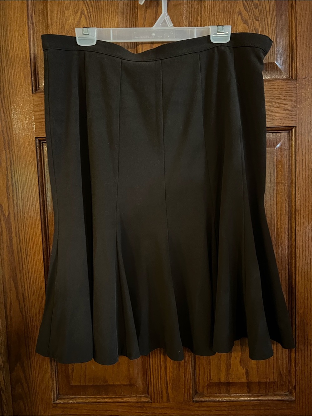 Tribella 14 Brown Fit N Flare Midi Skirt